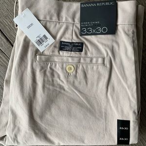 NWT Banana Republic Men’s Khakis